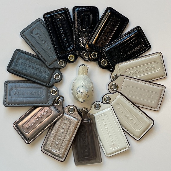 Coach Handbags - COACH Fob Bag Charm Keychain Hang Tag
